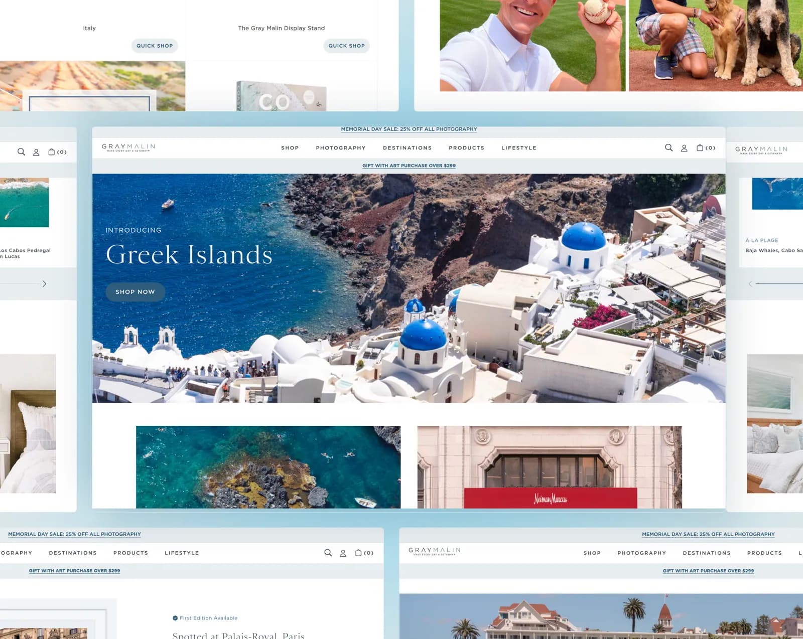 Gray Malin — E-Commerce / Fine-Art Photography